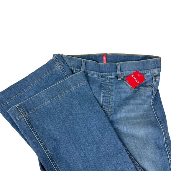 Spanx 20456R Flare Jeans M EU 38-40 UK 12-14 Vintage Indigo NWT - Picture 5 of 11